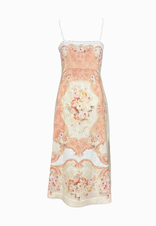 TWINSET Abito Bianco/Rosa 251TT2440