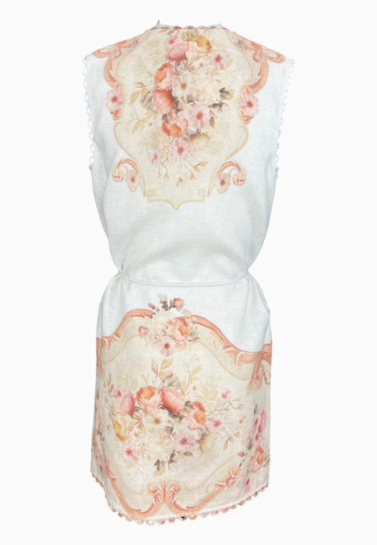 TWINSET Abito Biaanco/Rosa 251TT2441
