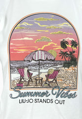 LIU-JO T-Shirt Moda Bianco WA5478J6410