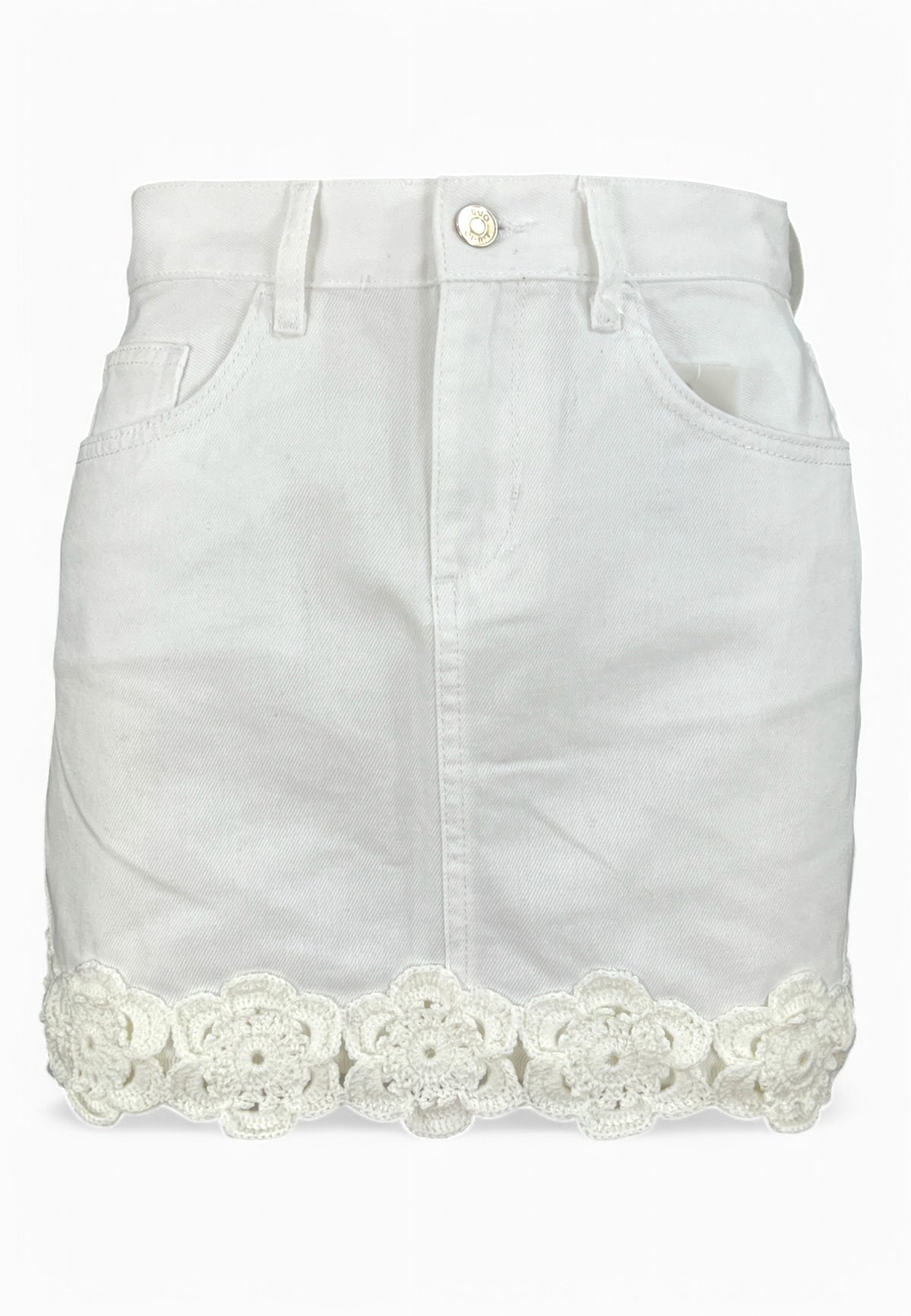 LIU-JO Gonna Mini Bianco WA5494T4436