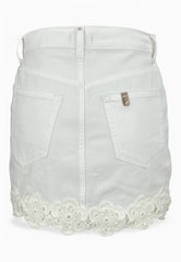 LIU-JO Gonna Mini Bianco WA5494T4436