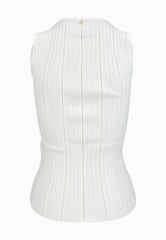 LIU-JO Maglia Chiusa ECS Bianco WA5191MS55N