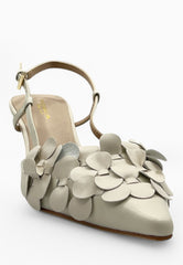 TOSCA BLU Slingback Pelle JADE Bianco SS2520S190