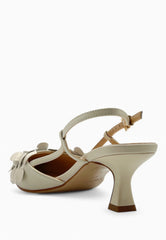 TOSCA BLU Slingback Pelle JADE Bianco SS2520S190