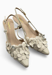 TOSCA BLU Slingback Pelle JADE Bianco SS2520S190