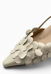 TOSCA BLU Slingback Pelle JADE Bianco SS2520S190