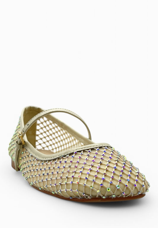 TOSCA BLU Ballerina EDEN Bianco SS2515S143