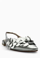 TOSCA BLU Slingback Pelle IRIS Argento SS2519S180