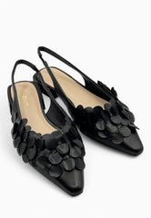 TOSCA BLU Slingback Pelle IRIS Nero SS2519S180