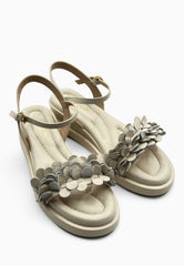 TOSCA BLU Sandalo Pelle STAR Bianco SS2548S481