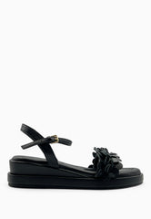 TOSCA BLU Sandalo Pelle STAR Nero SS2548S481