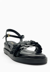 TOSCA BLU Sandalo Pelle STAR Nero SS2548S481