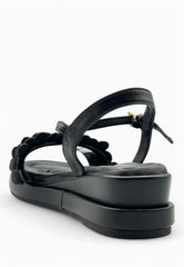 TOSCA BLU Sandalo Pelle STAR Nero SS2548S481