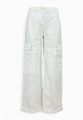 MICHAEL KORS Pantalone Cargo Bianco MS5305HHLW