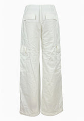 MICHAEL KORS Pantalone Cargo Bianco MS5305HHLW