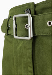 PINKO Gonna Gabardine MONDO Verde 104660A2EG