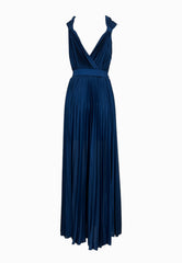 LIU-JO Abito Con Cintura Blu CA5184J4877