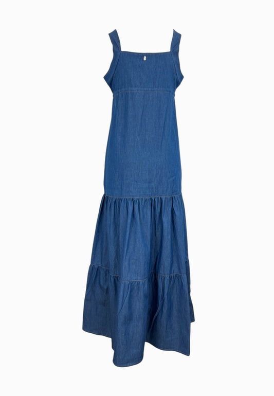 LIU-JO Abito Lungo Denim Blu Denim WA5508D4695