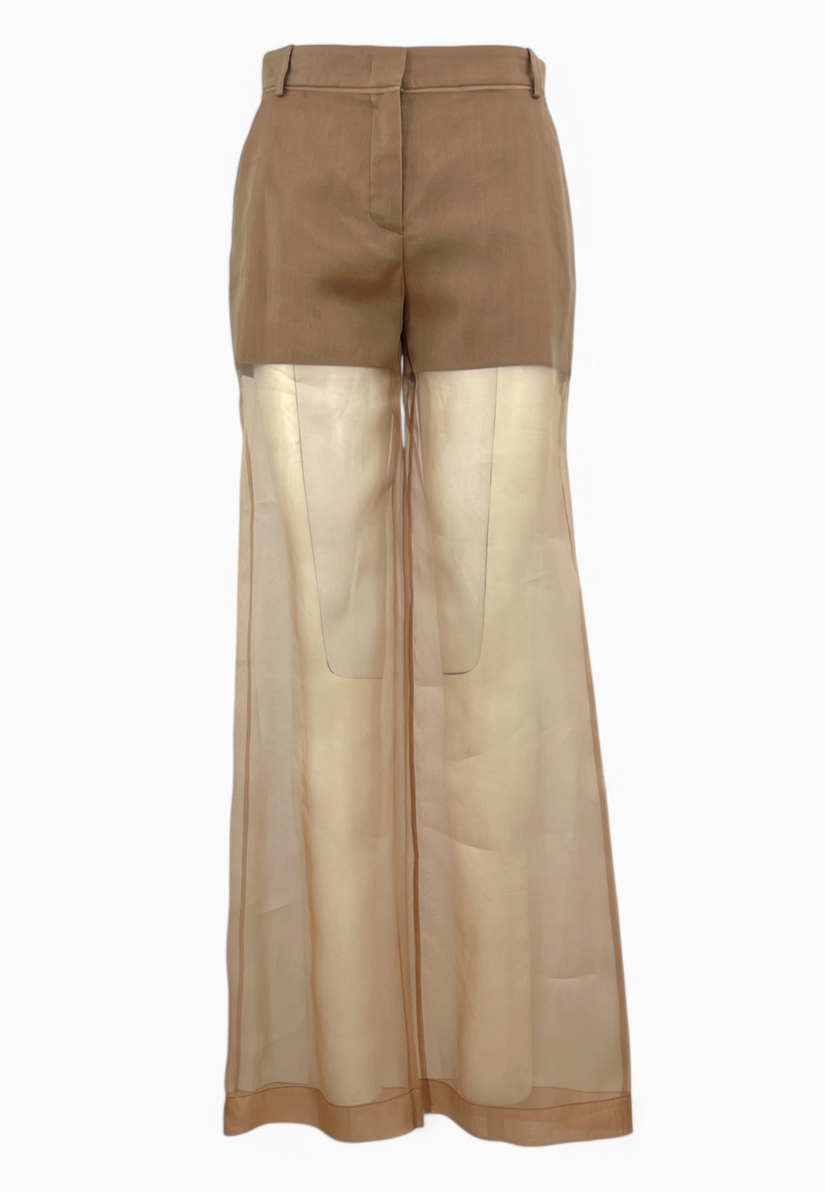 PINKO Pantalone Lino PISPOLA Beige 104698A2EE
