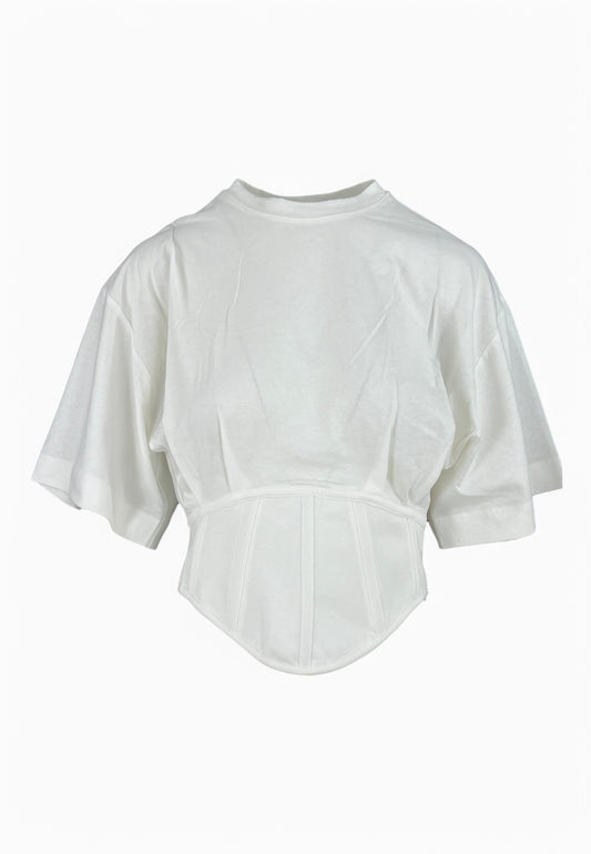 PINKO T-Shirt Jersey TI SENTO Bianco 104948A2HZ