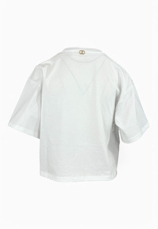 TWINSET T-Shirt Bianco 251TT2340