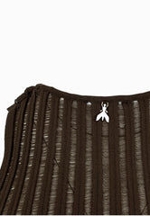PATRIZIA PEPE Maglia Marrone 2K0309K254