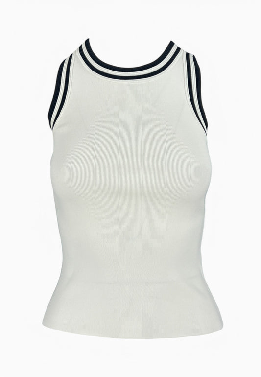 PATRIZIA PEPE Maglia Bianco/Nero 2K0314K253