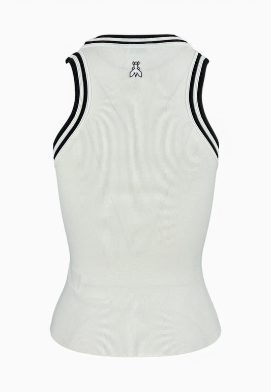 PATRIZIA PEPE Maglia Bianco/Nero 2K0314K253