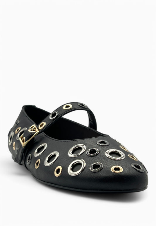 TOSCA BLU Ballerina FERN Nero SS2516S150