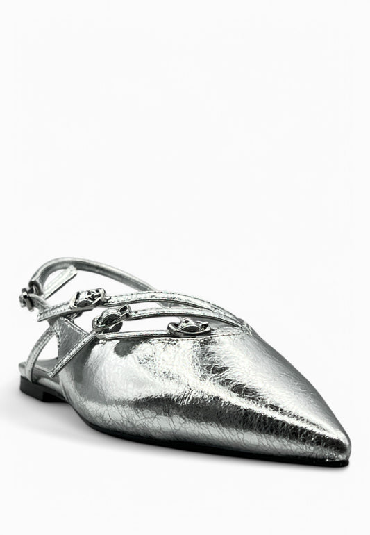 STEVE MADDEN Chanel CIANNA Argento SMSCIANNA