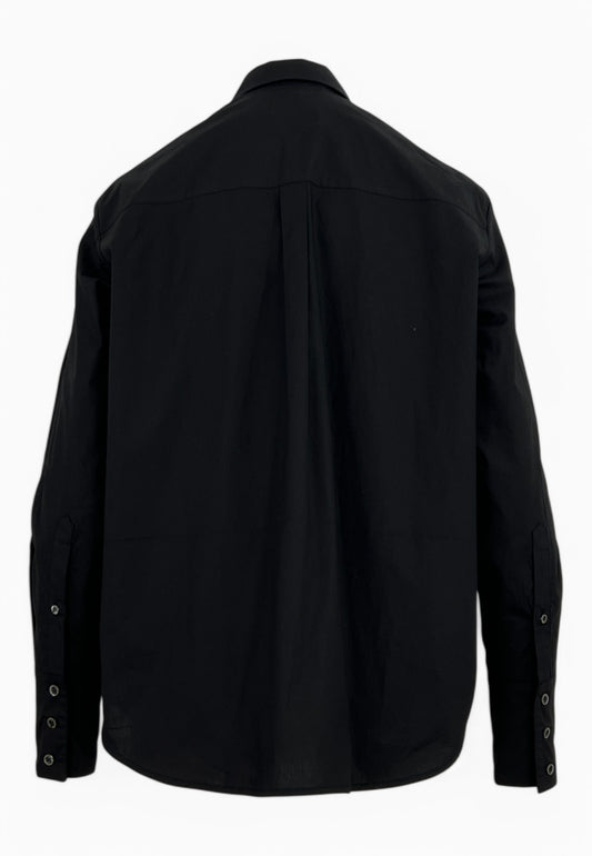 JOHN RICMOND Camicia Nero RWP25233CARG