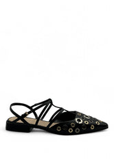TOSCA BLU Ballerina Tacco Basso Nero SS2525S254