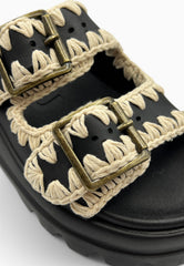 MOU Ciabatta Nero SW661001N