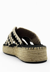 MOU Ciabatta Platform Nero SW641003A