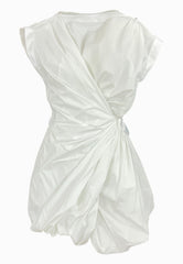 PINKO Abito Popeline ELLIOT Bianco 105215A2LD