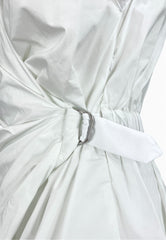PINKO Abito Popeline ELLIOT Bianco 105215A2LD