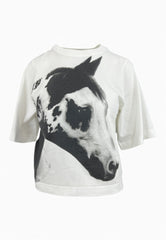 PINKO T-Shirt Jersey TROPHY Bianco 105086A2K1