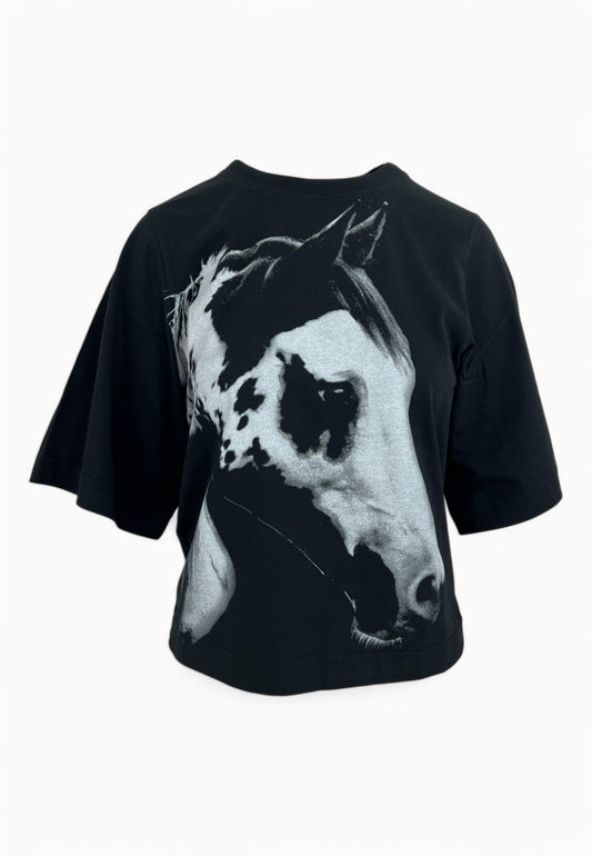 PINKO T-Shirt Jersey TROPHY Nero 105086A2K1