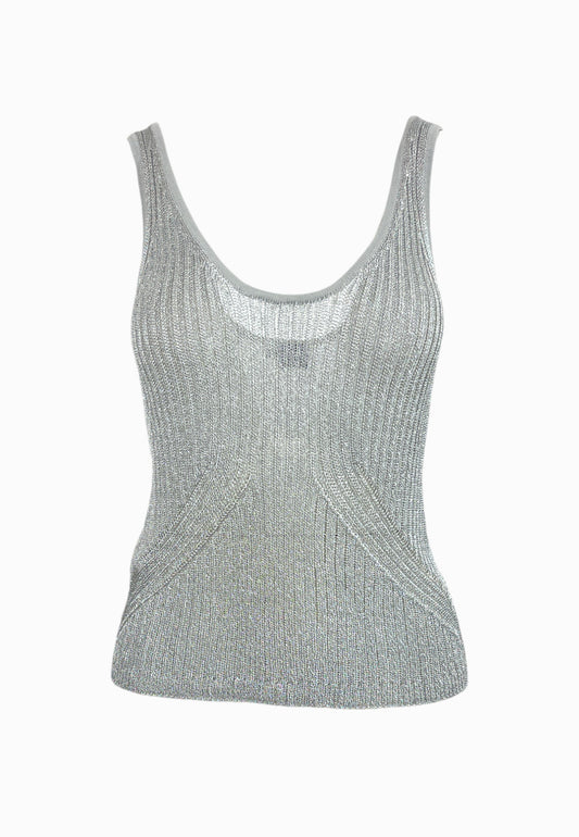 PINKO Canotta Filo NOHA Grigio 105148A2LO