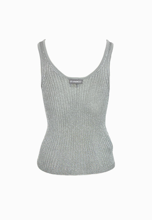 PINKO Canotta Filo NOHA Grigio 105148A2LO