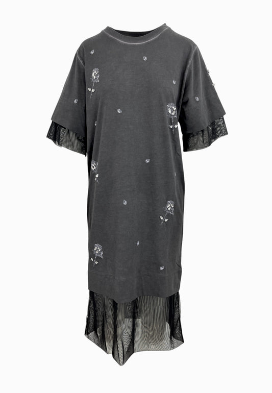PINKO Abito Jersey ARDENNES Nero 105085A2K2