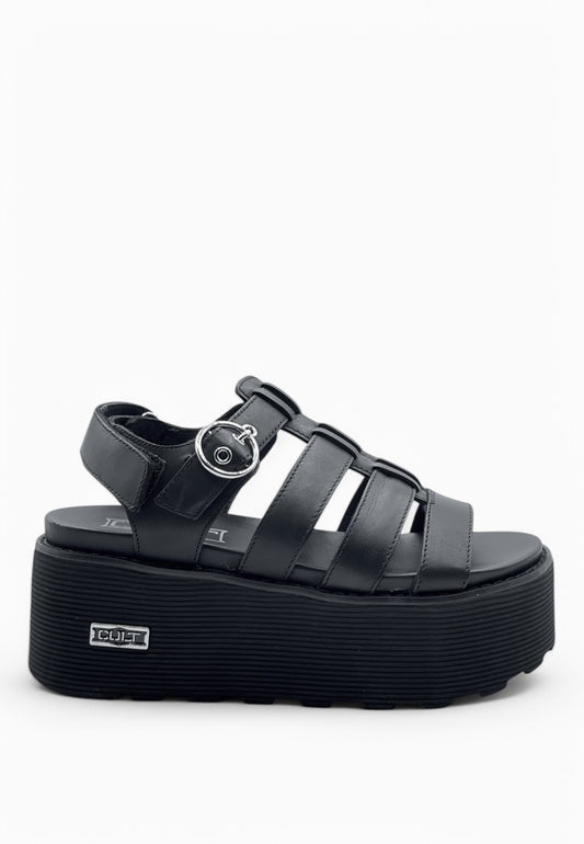 CULT Sandalo in Pelle NANCY 4488 Nero CLW448800