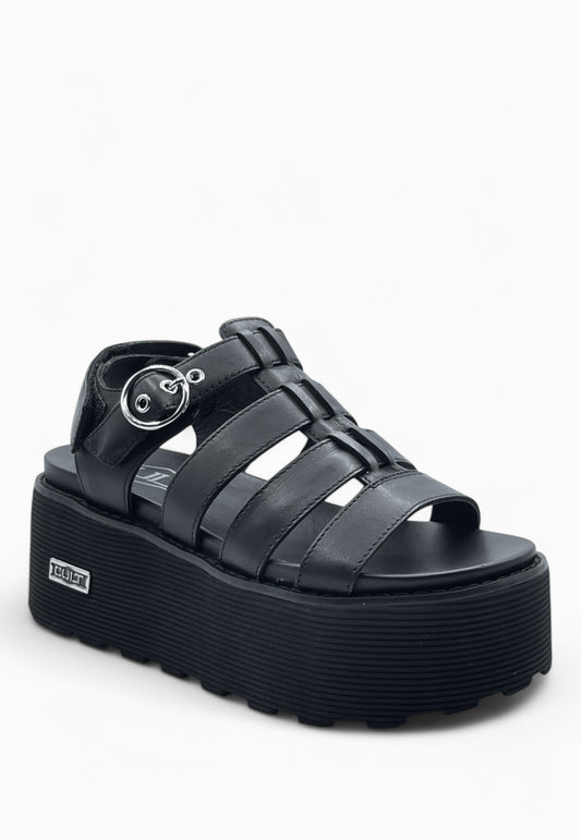 CULT Sandalo in Pelle NANCY 4488 Nero CLW448800