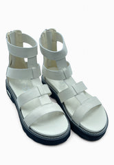 CULT Sandalo in Pelle ZIGGY 3869 Bianco CLW386903
