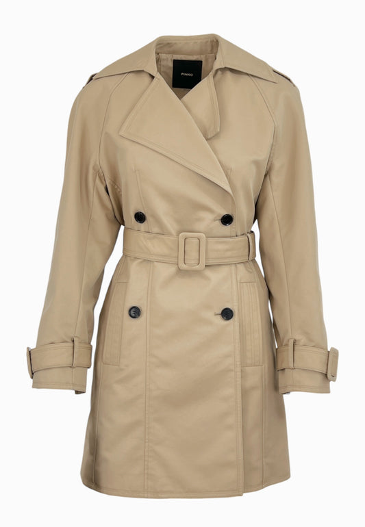 PINKO Trench Gabardina TEARS Beige 104717A1PR