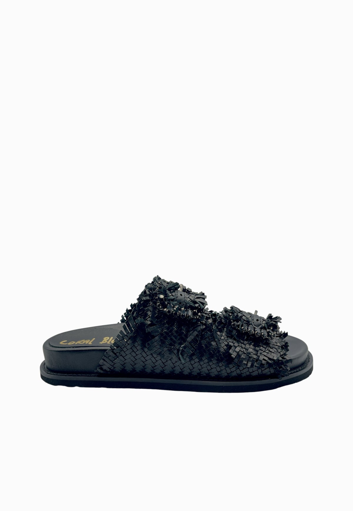 CB FUSION Sandalo in Pelle Nero CB.K221.02