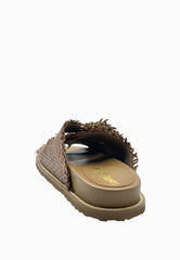 CB FUSION Sandalo in Pelle Marrone CB.K221.02