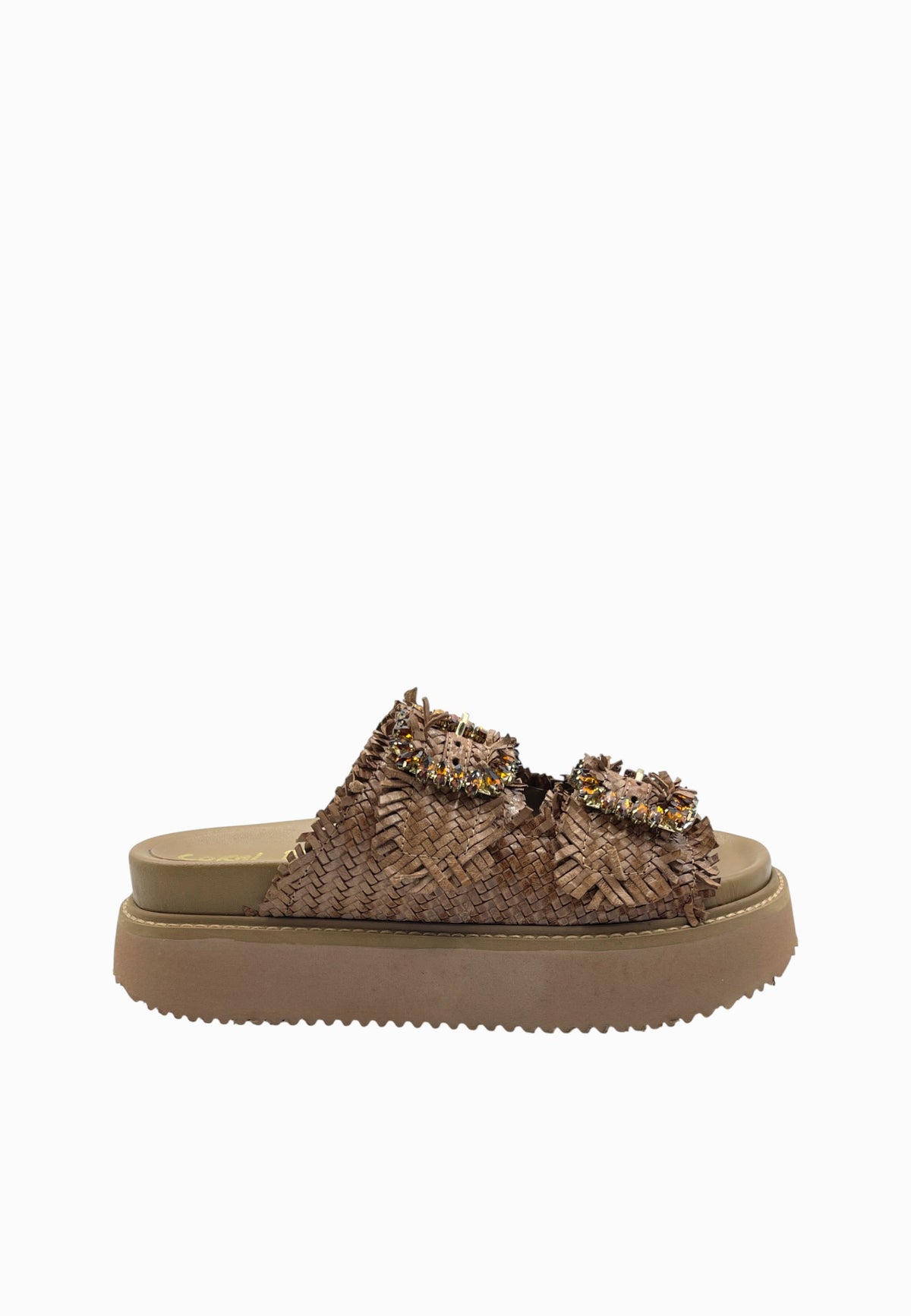 CB FUSION Sandalo in Pelle Marrone CB.K225.02