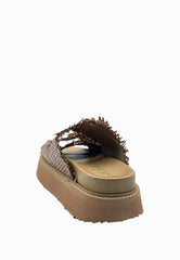 CB FUSION Sandalo in Pelle Marrone CB.K225.02