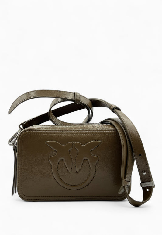 PINKO Borsa Camera Bag CARRIE Verde 104336A26J